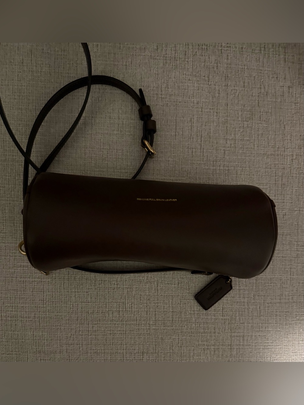 Authentic Coach Brown Barrel Bag - Picture 2 of 4